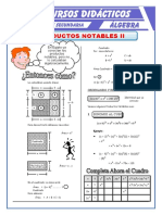 Productos Notables Algebra Sec