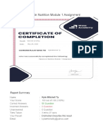 Module 1 Distinction (Nutrition) PDF