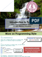 Introduction To Python: Chris Piech and Mehran Sahami CS106A, Stanford University