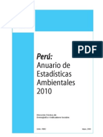 Anuario Estadisticas Ambientales 2010