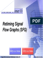 Retiming Signal Flow Graphs Xilinx