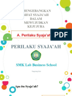 Perilaku Syajaah