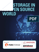 Data Storage in An Open Source World: Sponsored by