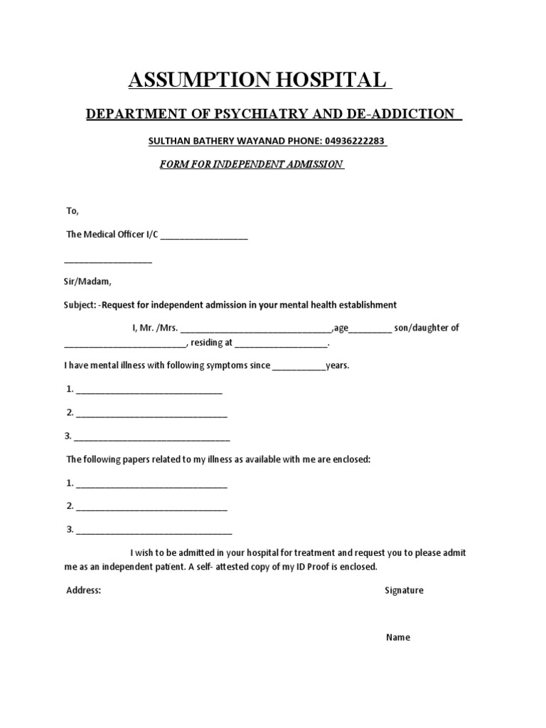 Forms mental health act 2017 download free pdf psychiatry patient