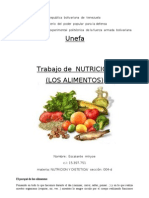 Alimmentos y Nutricion