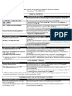 9th Edition Antithrombotic Therapy Guidelines Summary