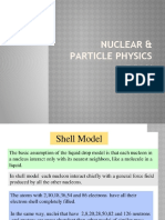 Nuclear & Particle Physics: Shell Model Lecture-07
