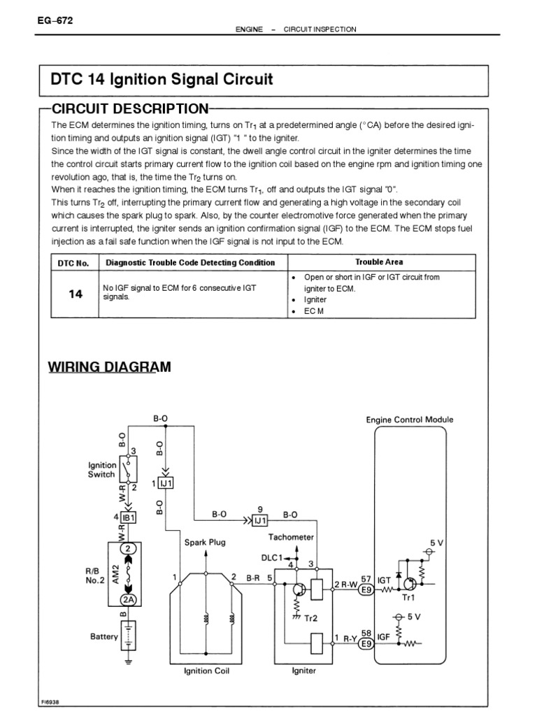 Diagnosing and Repairing Ignition Signal Circuit Faults Using Voltage