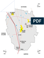 Mapa de San José Iturbide