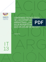 IT13 Exportaciones Argentinas 