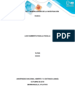 Fundamentos Y Generalidades de La Investigación Análisis