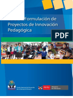 Guía Formulación Proyectos Innovacion PDF