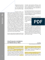 Lectura Evolución Politicas de Comercio Exteror Perú 1950-2005 PDF