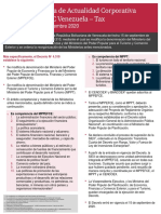 Modificacion de La Denominación Del MPPEF y MPPTYCE y Su Reorganizacion