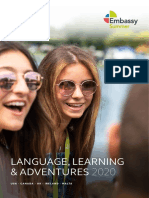 Language, Learning & Adventures 2020: Usa Canada Uk Ireland Malta