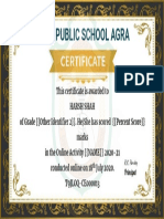 Certificate For HARSH SHAH For "20200718 ONLINE ACTIVITY (2... " PDF