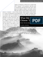 What Did Make The Chinese "Chinese"?: OME Eographical Erspectives