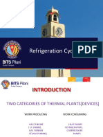 Refrigeration Cycle - DR.A.M PDF