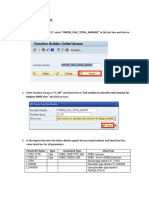 Step To Create Function Module