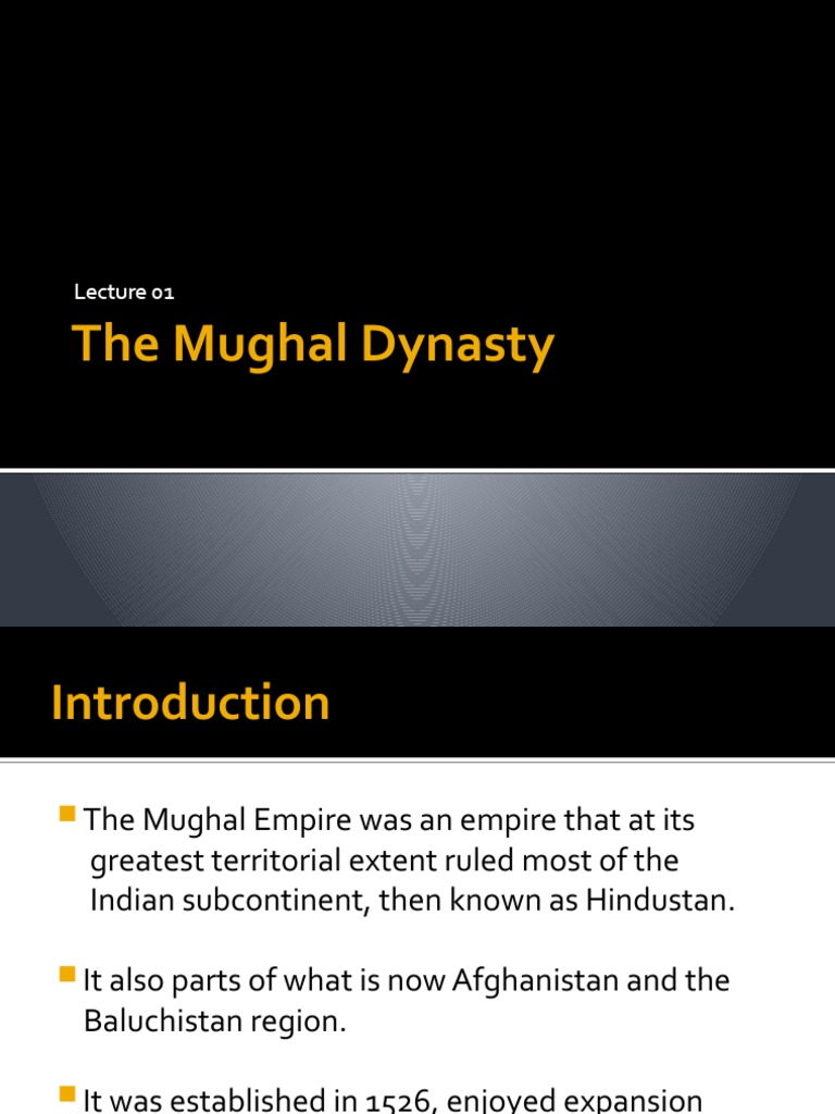 Overview of the Mughal Dynasty | PDF | Mughal Empire | Sikhism