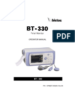 Operator Manual: P/N: OPM (BT-330) EN, Rev.06