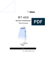 Neonatal Phototherapy: Operator Manual