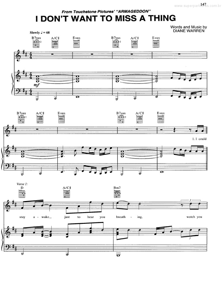 Armageddon Aerosmith PDF PDF