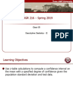 Lecture 5 Confidence Intervals - After Class