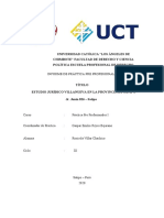 Modelo Del Informe Práctica Preprofesional