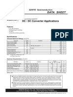 DC / DC Converter Applications: P-Channel Silicon MOSFET