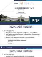 Multiple Linear Regression Part-4: Lectures 25