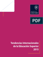 International Trends in Higher Education 2015 Spanish