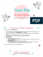 Peace Day Activities by Slidesgo