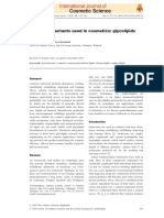 Lourith 2009-Glycolipids in Cosmetics