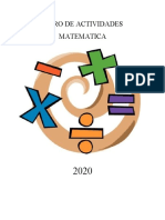 Libro Actividades Matematicas Tercero Básico.
