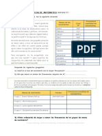 FICHA DE  MATEMATICA