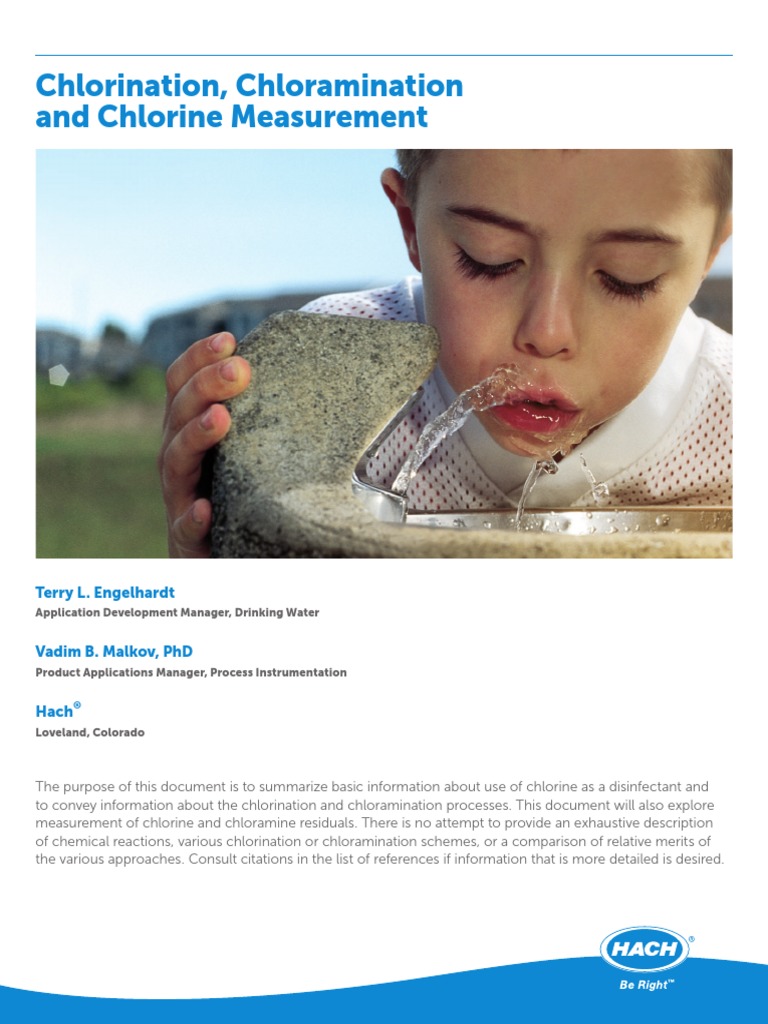 Chlorination, Chloramination and Chlorine Measurement: Terry L ...