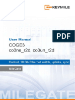 Coge3 Co3ne - r2d, Co3un - r2d: User Manual