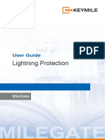 Lightning Protection: User Guide