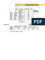 Ejercicio2 para Examen Excel