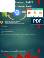 Materi Pelaksanaan ePAKSI - Lanjutan