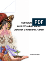 2014 Solucionario Guía Clonación y Mutaciones - Cáncer