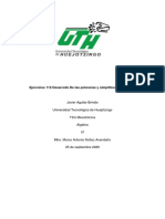 Ejercicios 112 Desarrollo de Las Potencias y Simplifica Operaciones