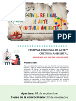 Lineamientos Festival de Arte y Cultura Ambiental