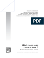 Que es ser juez constitucional - Gustavo Zagrebelsky.pdf