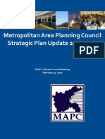 Metropolitan Area Planning Council Strategic Plan Update 2010-2015