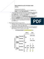 PARTE TEÓRICA (6) (Los Pronombres Personales Tónicos y Átonos, Los Adjetivos Comparativos y La Voz Pasiva Refleja)