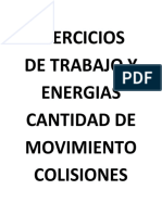 Trabajo y Cant Movimiento 2019 - 2