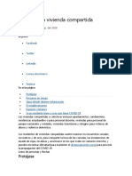 Vivir en Una Vivienda Compartida: Protéjase