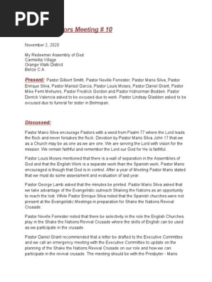 Minutes Pastors Meeting November 2, 2019.docx